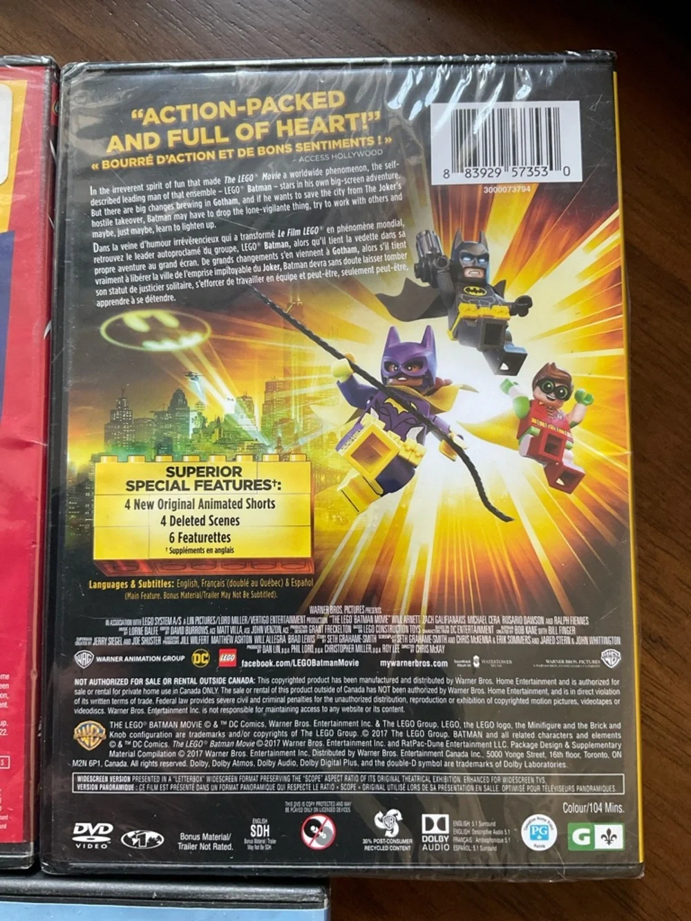 3 Lego movies-2 never opened - Picture 3 of 7